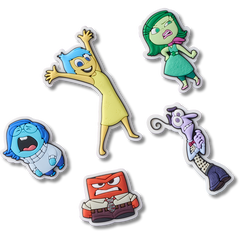 Crocs - Pixar Inside Out 5 Pack Jibbitz™ charms Women|Men|Kids|Jibbitz™ Charms
