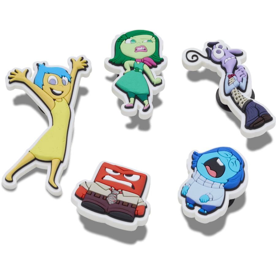 Crocs - Pixar Inside Out 5 Pack Jibbitz™ charms Women|Men|Kids|Jibbitz™ Charms