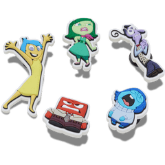 Crocs - Pixar Inside Out 5 Pack Jibbitz™ charms Women|Men|Kids|Jibbitz™ Charms