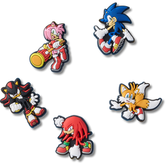 Crocs - Sonic the Hedgehog 5Pck Jibbitz™ charms Women|Men|Kids|Jibbitz™ Charms