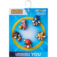Crocs - Sonic the Hedgehog 5Pck Jibbitz™ charms Women|Men|Kids|Jibbitz™ Charms