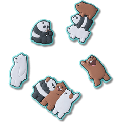 Crocs - We Bare Bears 5 Pack  Jibbitz™ charms Women|Men|Jibbitz™ Charms