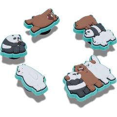Crocs - We Bare Bears 5 Pack  Jibbitz™ charms Women|Men|Jibbitz™ Charms