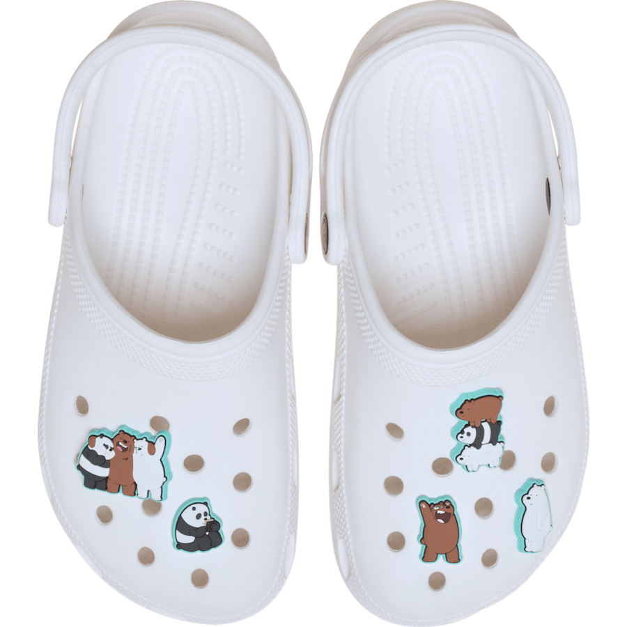 Crocs - We Bare Bears 5 Pack  Jibbitz™ charms Women|Men|Jibbitz™ Charms