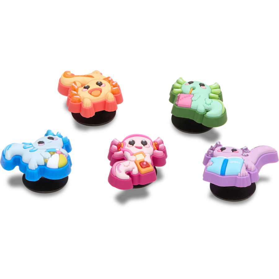 Crocs - Tiny Axolotls 5 Pack Jibbitz™ charms Women|Men|Jibbitz™ Charms