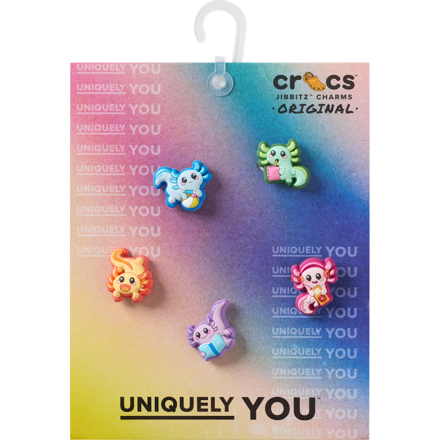 Crocs - Tiny Axolotls 5 Pack Jibbitz™ charms Women|Men|Jibbitz™ Charms