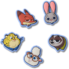 Crocs - b'Disney Zootopia 2 5 Pack Jibbitz Shoe Charm' Women|Men|Kids|Jibbitz™ Charms