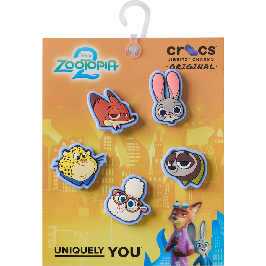 Crocs - b'Disney Zootopia 2 5 Pack Jibbitz Shoe Charm' Women|Men|Kids|Jibbitz™ Charms