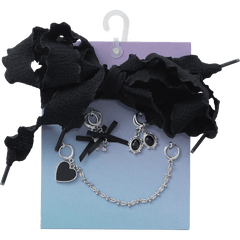 Crocs - Laces and Dainty Bow Charm Kit Jibbitz Shoe Charm Women|Kids|Jibbitz™ Charms