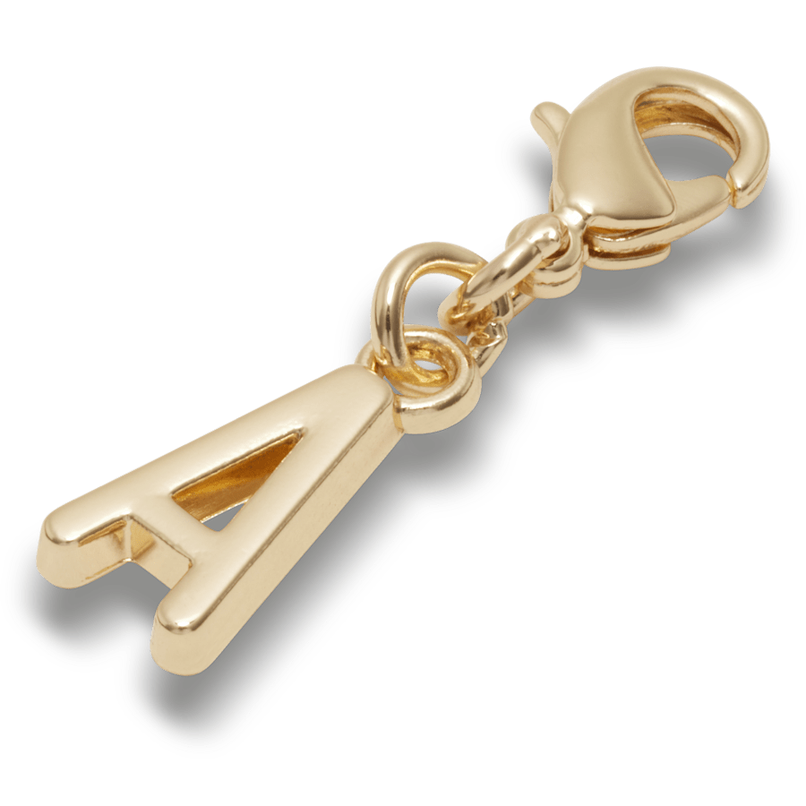 Crocs - Gold Letter A Charm Jibbitz™ charms Women|Men|Kids|Jibbitz™ Charms