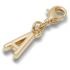 Crocs - Gold Letter A Charm Jibbitz™ charms Women|Men|Kids|Jibbitz™ Charms