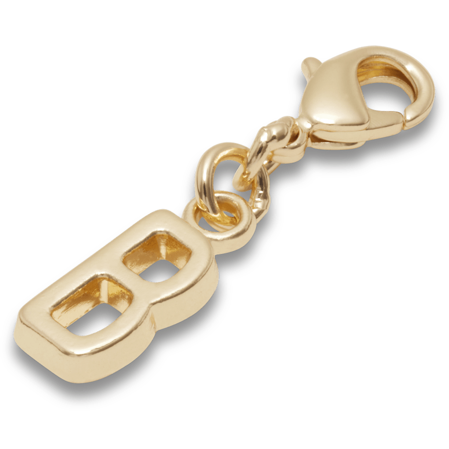 Crocs - Gold Letter B Charm Jibbitz™ charms Women|Men|Kids|Jibbitz™ Charms