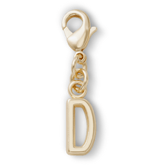 Crocs - Gold Letter D Charm Jibbitz™ charms Women|Men|Kids|Jibbitz™ Charms