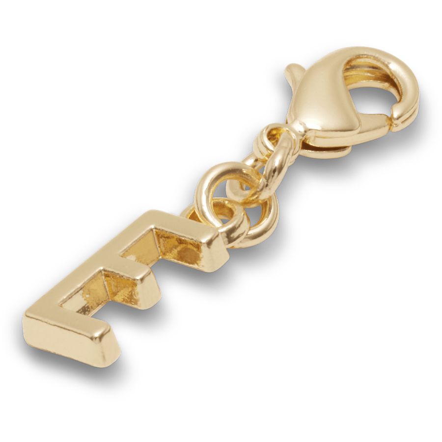 Crocs - Gold Letter E Charm Jibbitz™ charms Women|Men|Kids|Jibbitz™ Charms