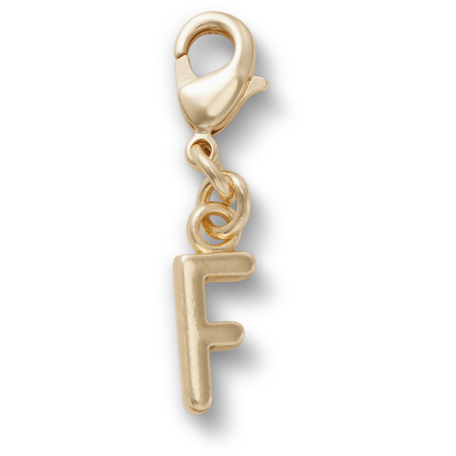 Crocs - Gold Letter F Charm Jibbitz™ charms Women|Men|Kids|Jibbitz™ Charms