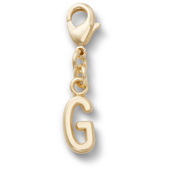 Crocs - Gold Letter G Charm Jibbitz™ charms Women|Men|Kids|Jibbitz™ Charms