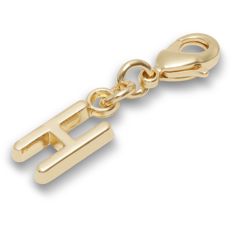 Crocs - Gold Letter H Charm Jibbitz™ charms Women|Men|Kids|Jibbitz™ Charms