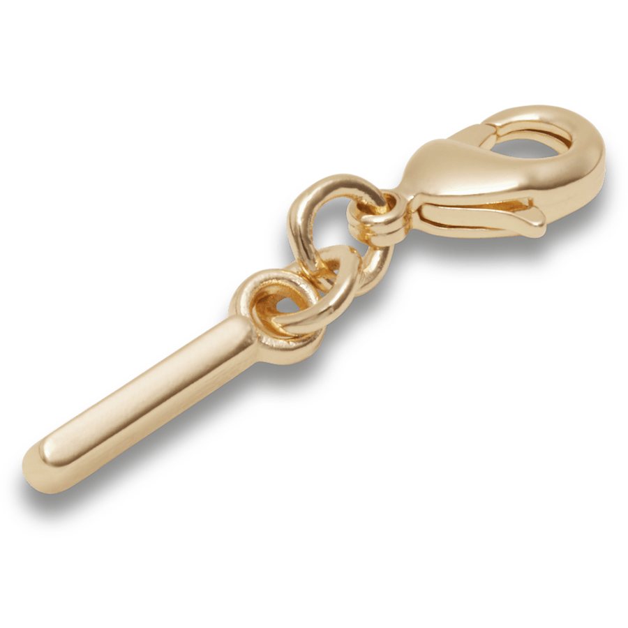 Crocs - Gold Letter I Charm Jibbitz™ charms Women|Men|Kids|Jibbitz™ Charms