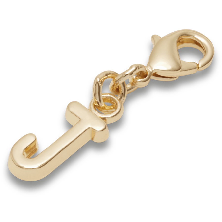 Crocs - Gold Letter J Charm Jibbitz™ charms Women|Men|Kids|Jibbitz™ Charms