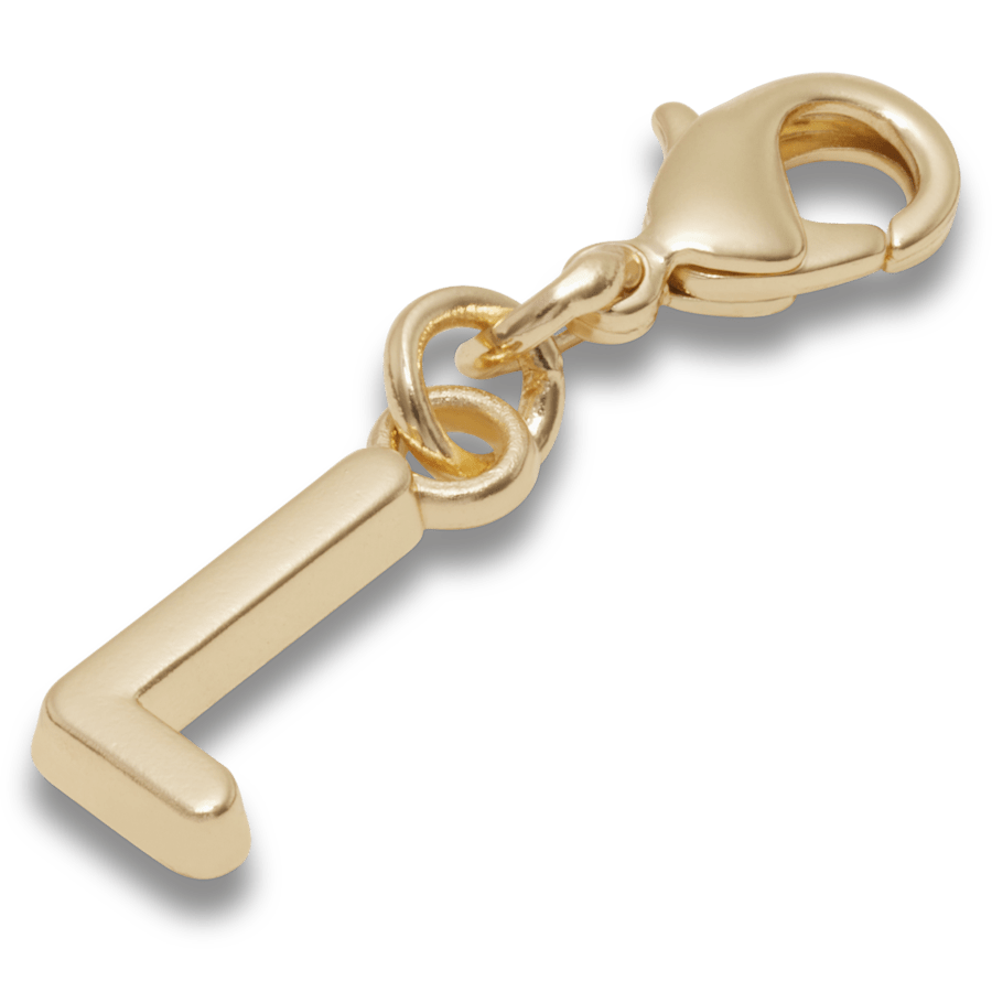 Crocs - Gold Letter L Charm Jibbitz™ charms Women|Men|Kids|Jibbitz™ Charms