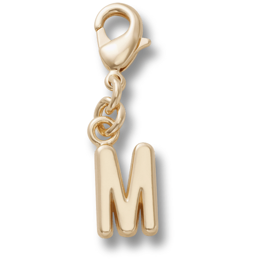 Crocs - Gold Letter M Charm Jibbitz™ charms Women|Men|Kids|Jibbitz™ Charms