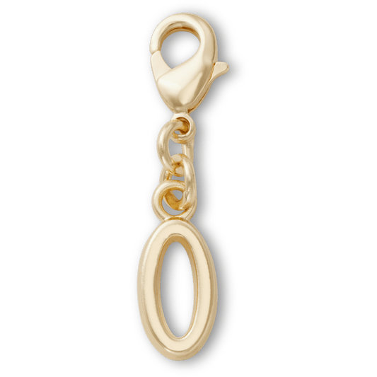 Crocs - Gold Letter O Charm Jibbitz™ charms Women|Men|Kids|Jibbitz™ Charms