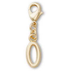 Crocs - Gold Letter O Charm Jibbitz™ charms Women|Men|Kids|Jibbitz™ Charms