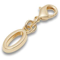 Crocs - Gold Letter O Charm Jibbitz™ charms Women|Men|Kids|Jibbitz™ Charms