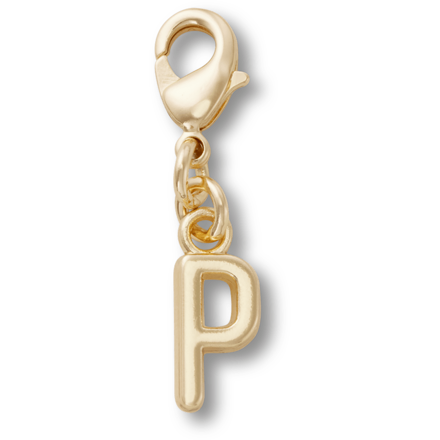 Crocs - Gold Letter P Charm Jibbitz™ charms Women|Men|Kids|Jibbitz™ Charms