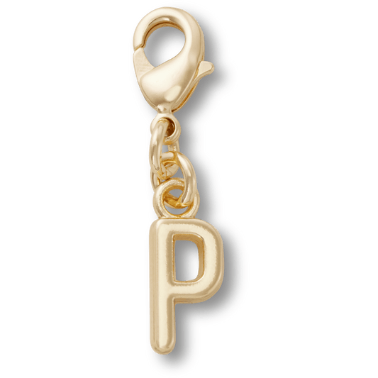 Crocs - Gold Letter P Charm Jibbitz™ charms Women|Men|Kids|Jibbitz™ Charms