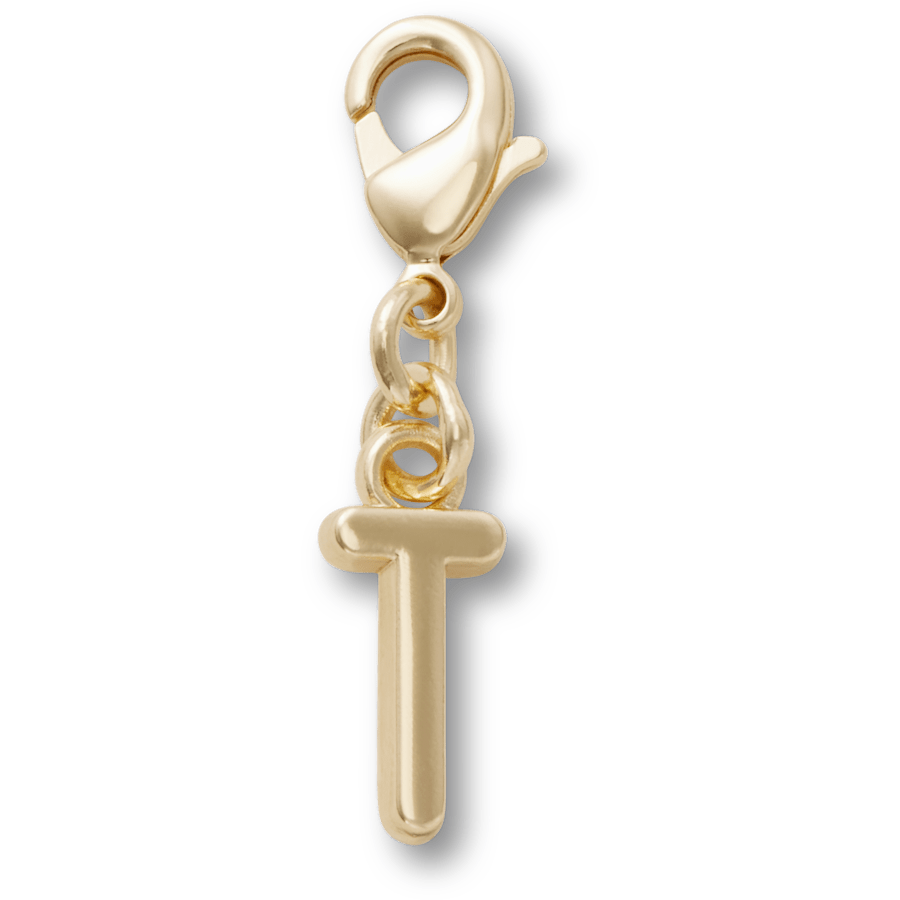 Crocs - Gold Letter T Charm Jibbitz™ charms Women|Men|Kids|Jibbitz™ Charms