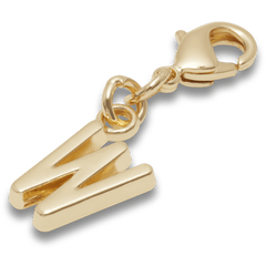 Crocs - Gold Letter W Charm Jibbitz™ charms Women|Men|Kids|Jibbitz™ Charms