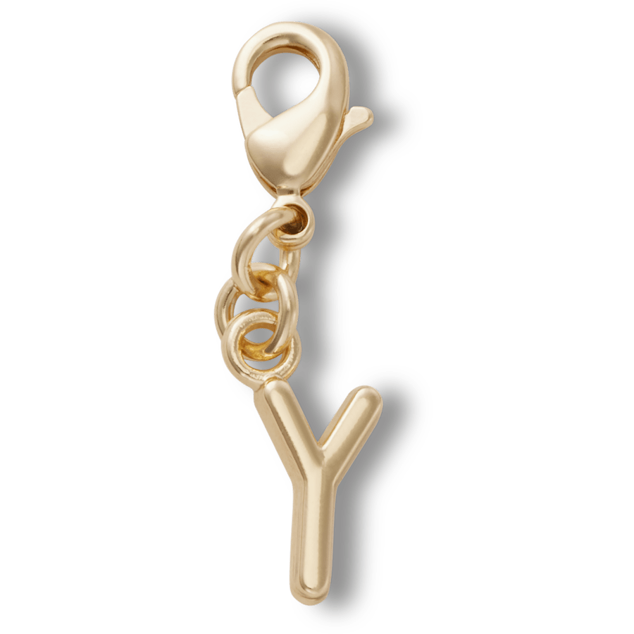 Crocs - Gold Letter Y Charm Jibbitz™ charms Women|Men|Kids|Jibbitz™ Charms