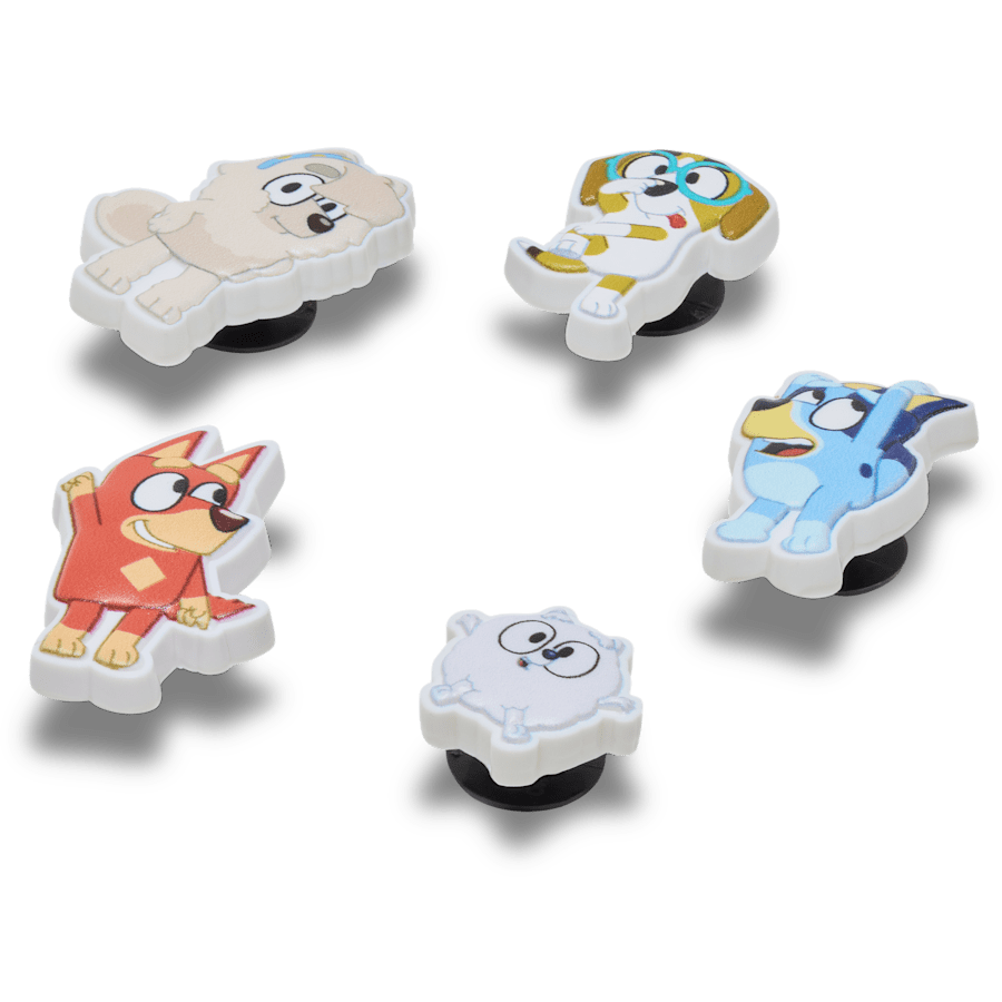 Crocs - Bluey 5 Pack Jibbitz Shoe Charm Women|Men|Kids|Jibbitz™ Charms