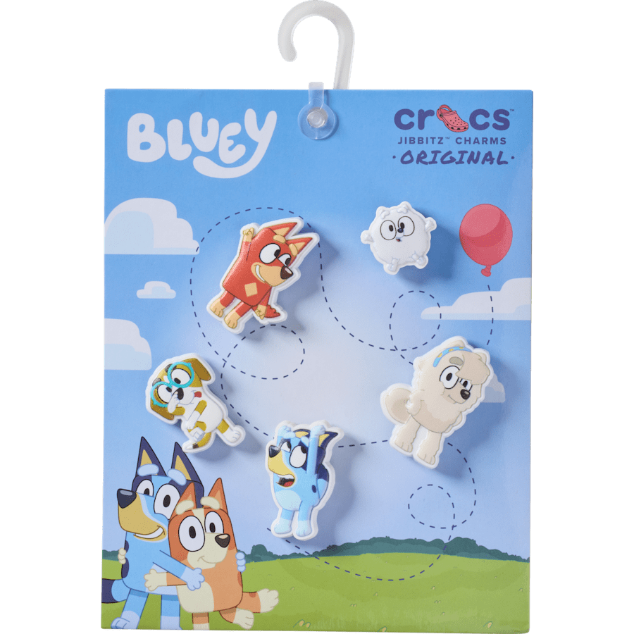 Crocs - Bluey 5 Pack Jibbitz Shoe Charm Women|Men|Kids|Jibbitz™ Charms