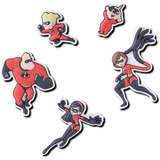 Crocs - Pixar Incredibles 5 Pack Jibbitz charm Women|Men|Jibbitz™ Charms