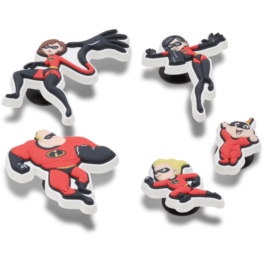 Crocs - Pixar Incredibles 5 Pack Jibbitz charm Women|Men|Jibbitz™ Charms