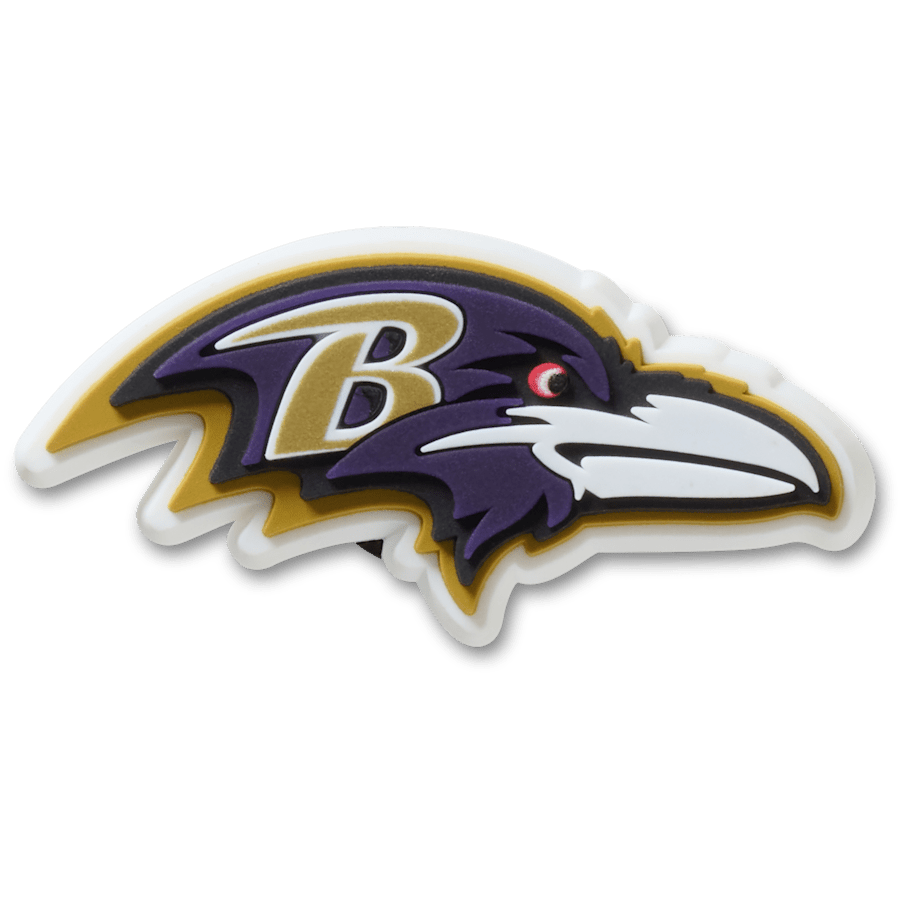 Crocs - NFL Baltimore Ravens Logo Jibbitz™ charms Women|Men|Jibbitz™ Charms