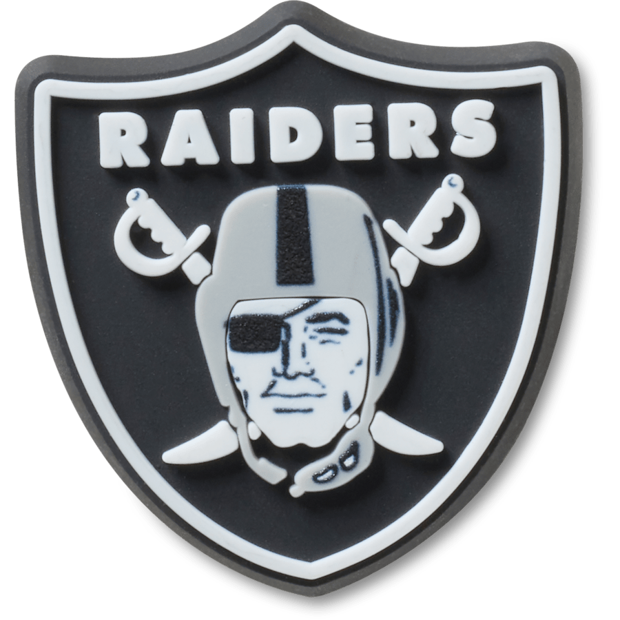 Crocs - NFL Las Vegas Raiders Logo Jibbitz™ charms Women|Men|Jibbitz™ Charms