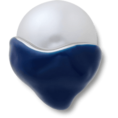 Crocs - Blue Dipped Enamel SMT Pearl Jibbitz™ charms Women|Men