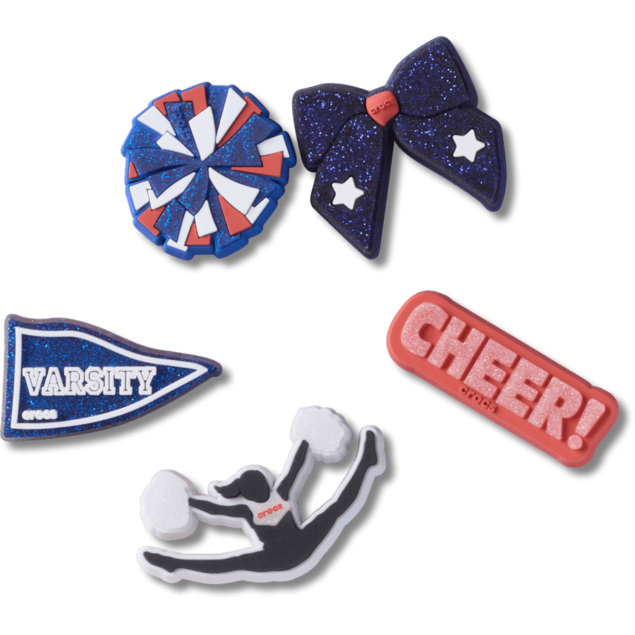 Crocs - Cheer 5 Pack Jibbitz™ charms Women|Men|Jibbitz™ Charms