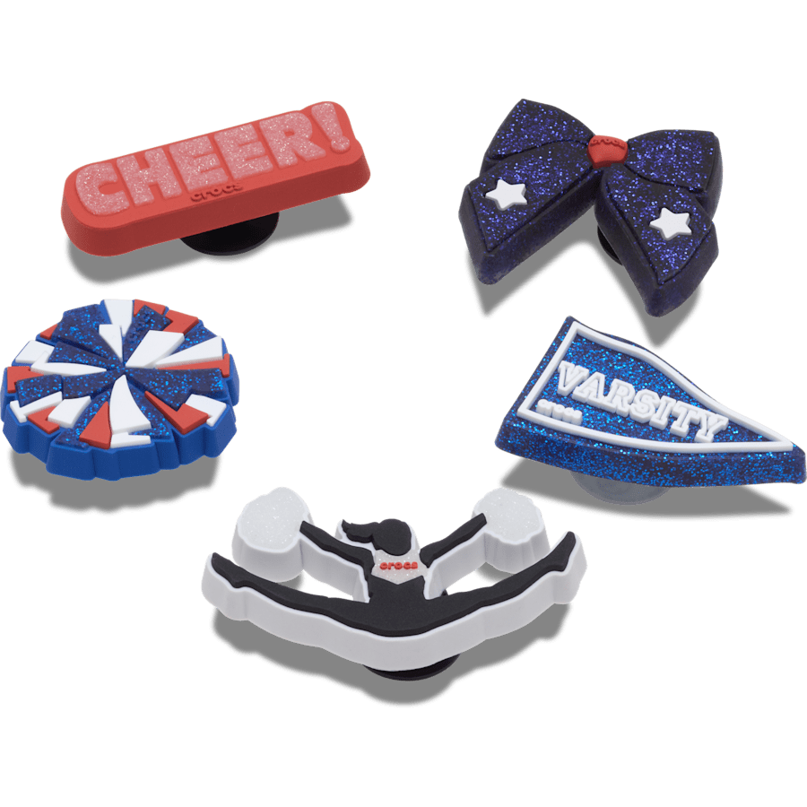 Crocs - Cheer 5 Pack Jibbitz™ charms Women|Men|Jibbitz™ Charms