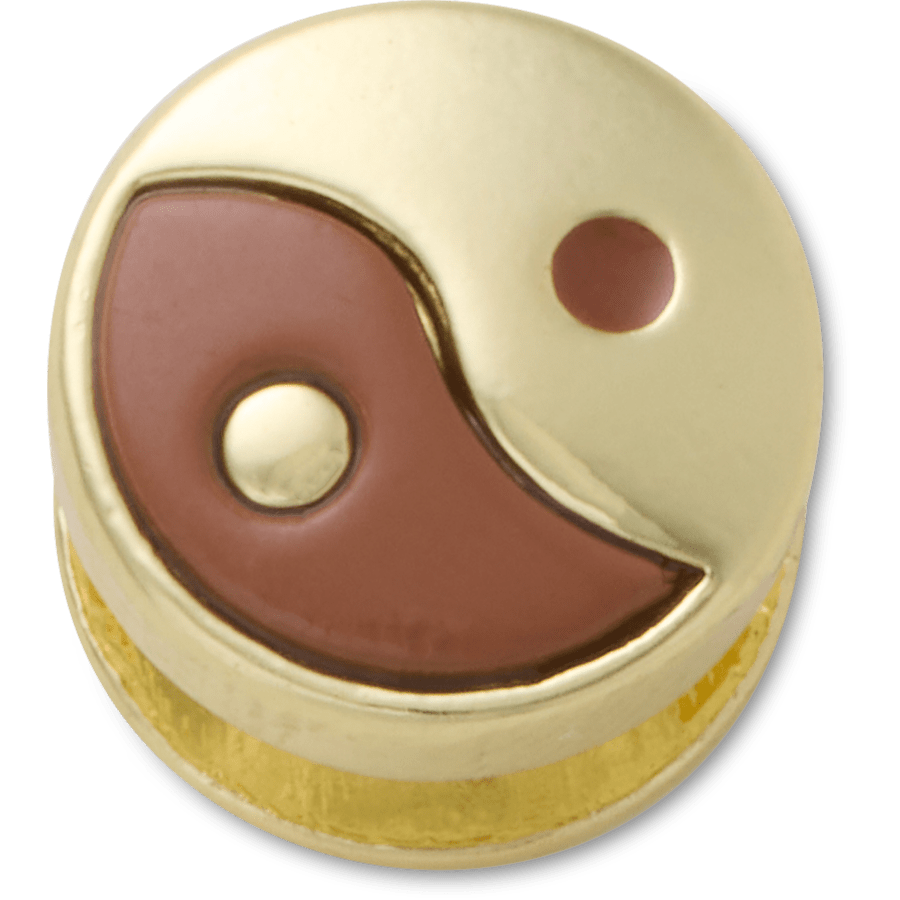 Crocs - Brown Yin Yang Icon Jibbitz™ charms Women|Men|Jibbitz™ Charms
