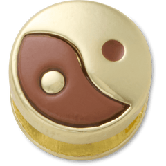 Crocs - Brown Yin Yang Icon Jibbitz™ charms Women|Men|Jibbitz™ Charms