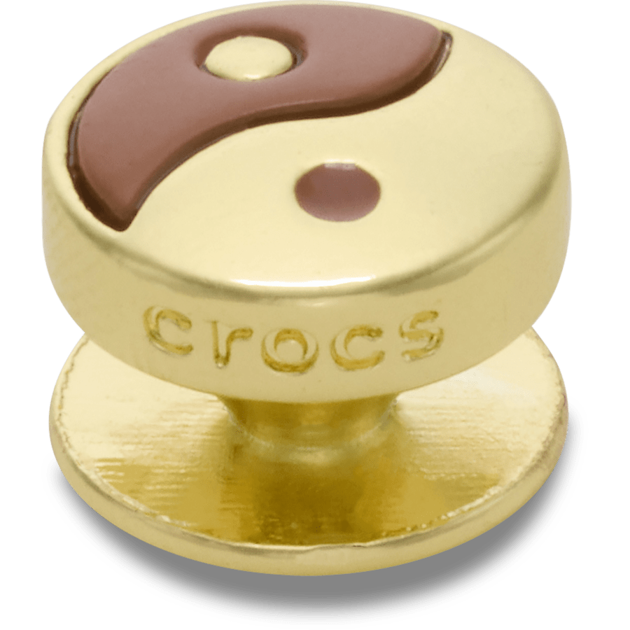 Crocs - Brown Yin Yang Icon Jibbitz™ charms Women|Men|Jibbitz™ Charms