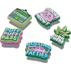 Crocs - 420 Hemp Cuties 5 Pack Jibbitz™ charms Women|Men|Jibbitz™ Charms