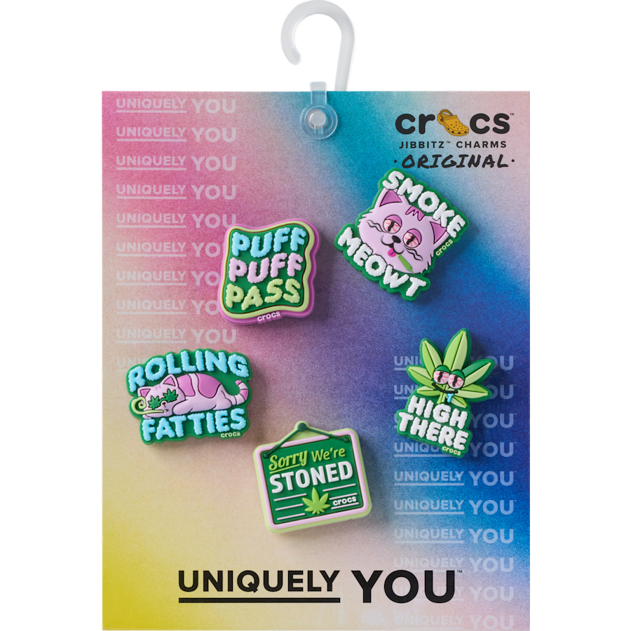 Crocs - 420 Hemp Cuties 5 Pack Jibbitz™ charms Women|Men|Jibbitz™ Charms