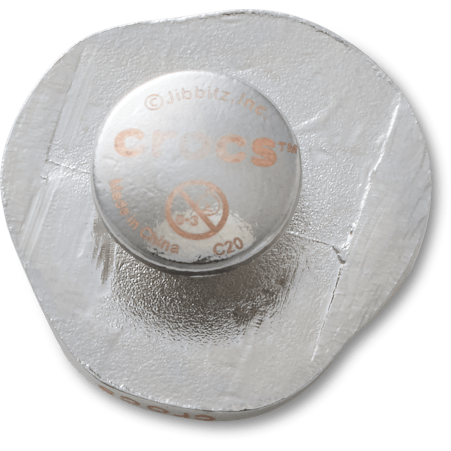Crocs - Silver and Pearl Disc Jibbitz™ charms Women|Men|Jibbitz™ Charms