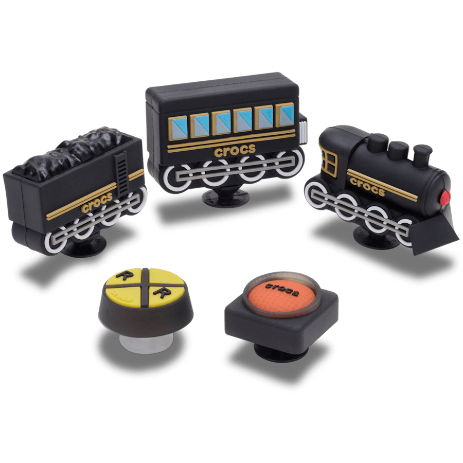 Crocs - 3D Train 5 Pack Jibbitz™ charms Women|Men|Jibbitz™ Charms