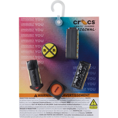 Crocs - 3D Train 5 Pack Jibbitz™ charms Women|Men|Jibbitz™ Charms